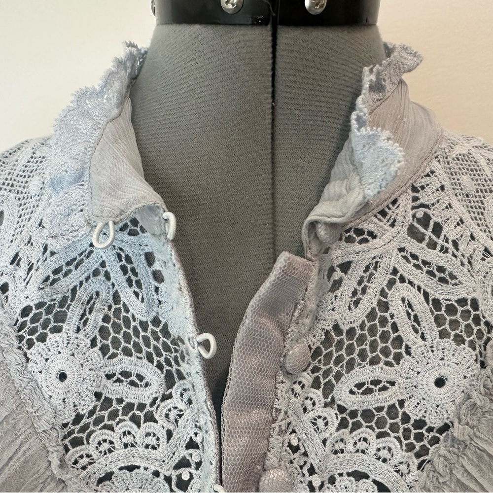 LOVESHACKFANCY
Trisha Lace Mini-Dress - Picture 6 of 15